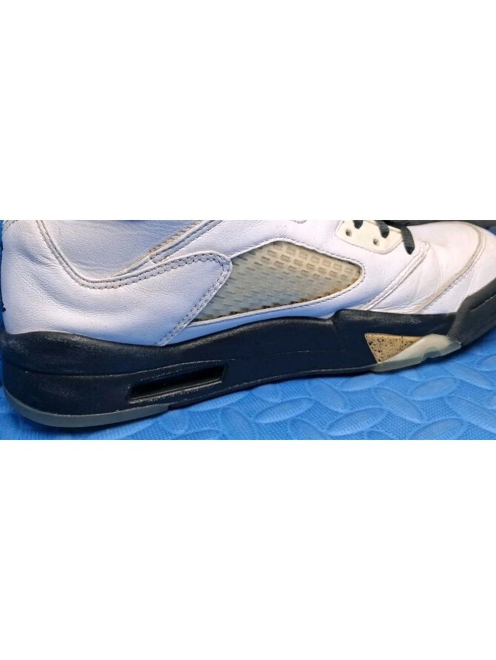Jordan Air Jordan 5 Retro Olympic 2016 White/Black-Metallic Gold Coin 136027-133